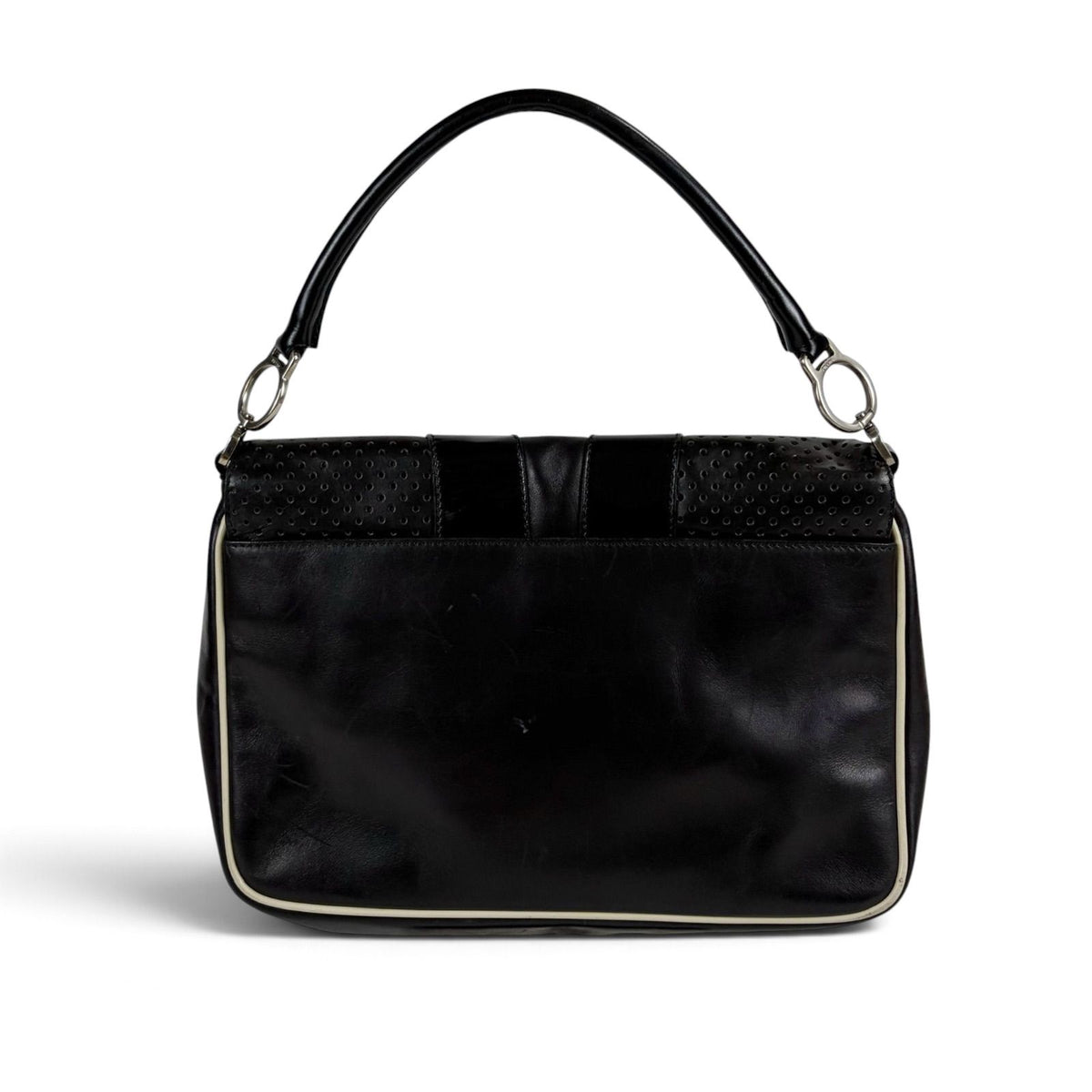 Prada Vitello Drive Hobo Black — view 2