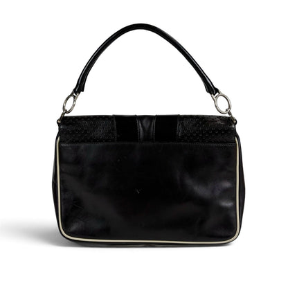 Prada Vitello Drive Hobo Black — view 2