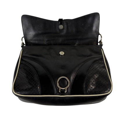 Prada Vitello Drive Hobo Black — view 3
