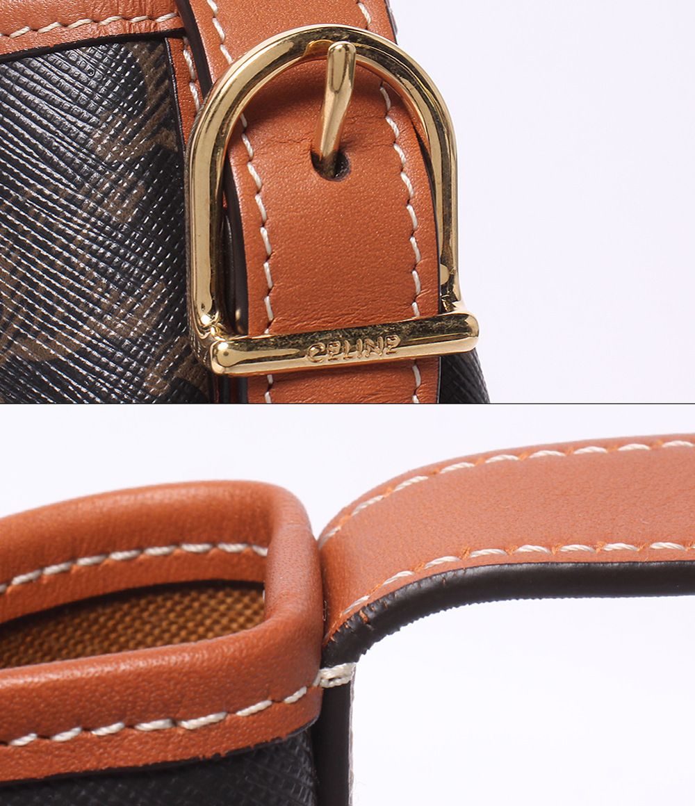 Celine Shoulder Bag Crossbody Drawstring Triomphe — view 8