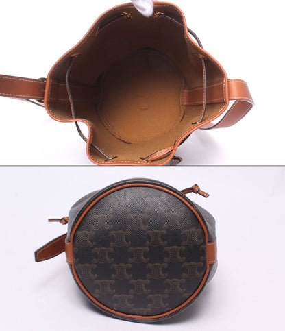 Celine Shoulder Bag Crossbody Drawstring Triomphe — view 3