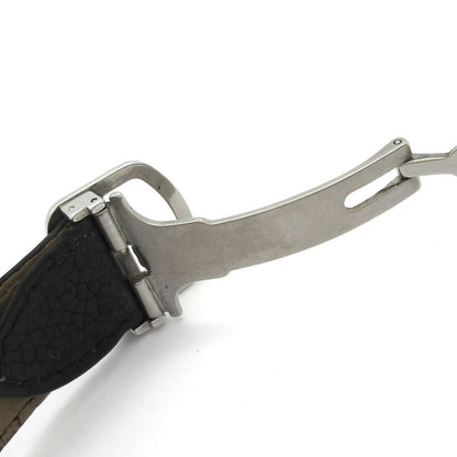 Cartier Watch Tank Solo LM SS Leather Strap White — view 8