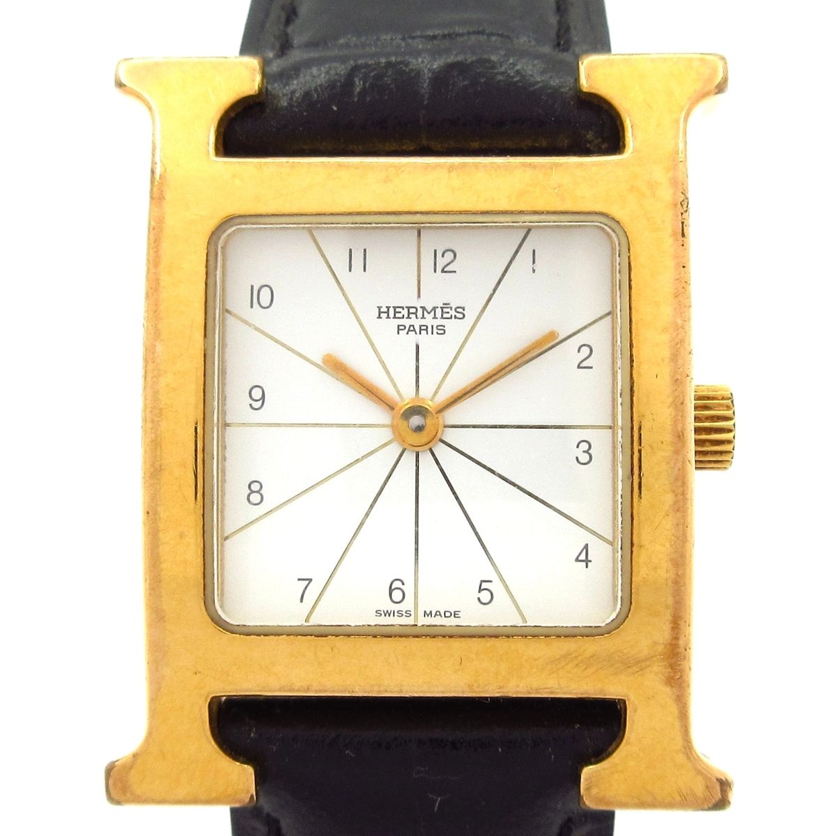 Hermes Watch H Ramsus White