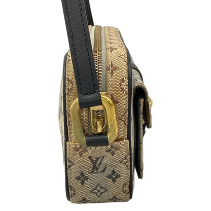 Louis Vuitton Shoulder Bag Monogram Mini Juliette MM Blue Cotton — view 2