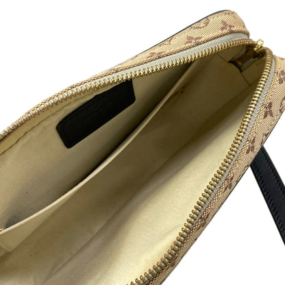 Louis Vuitton Shoulder Bag Monogram Mini Juliette MM Blue Cotton — view 7