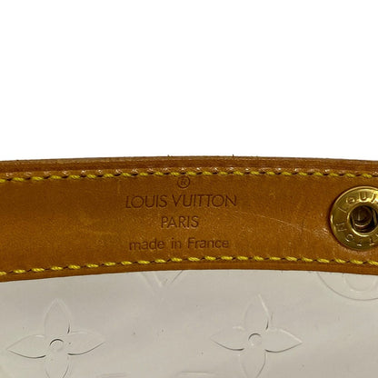 Louis Vuitton Clutch Monogram Vinyl Beige Clear — view 8
