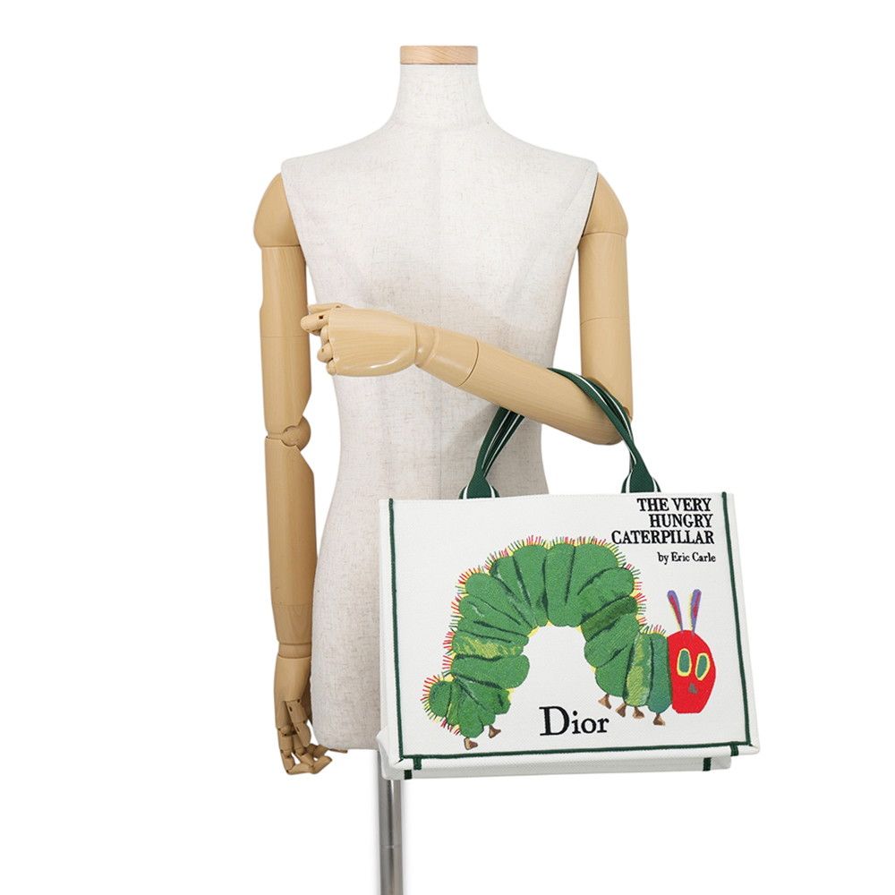 Dior Tote Bag the Very Hungry Caterpillar Book Medium Canvas — view 4