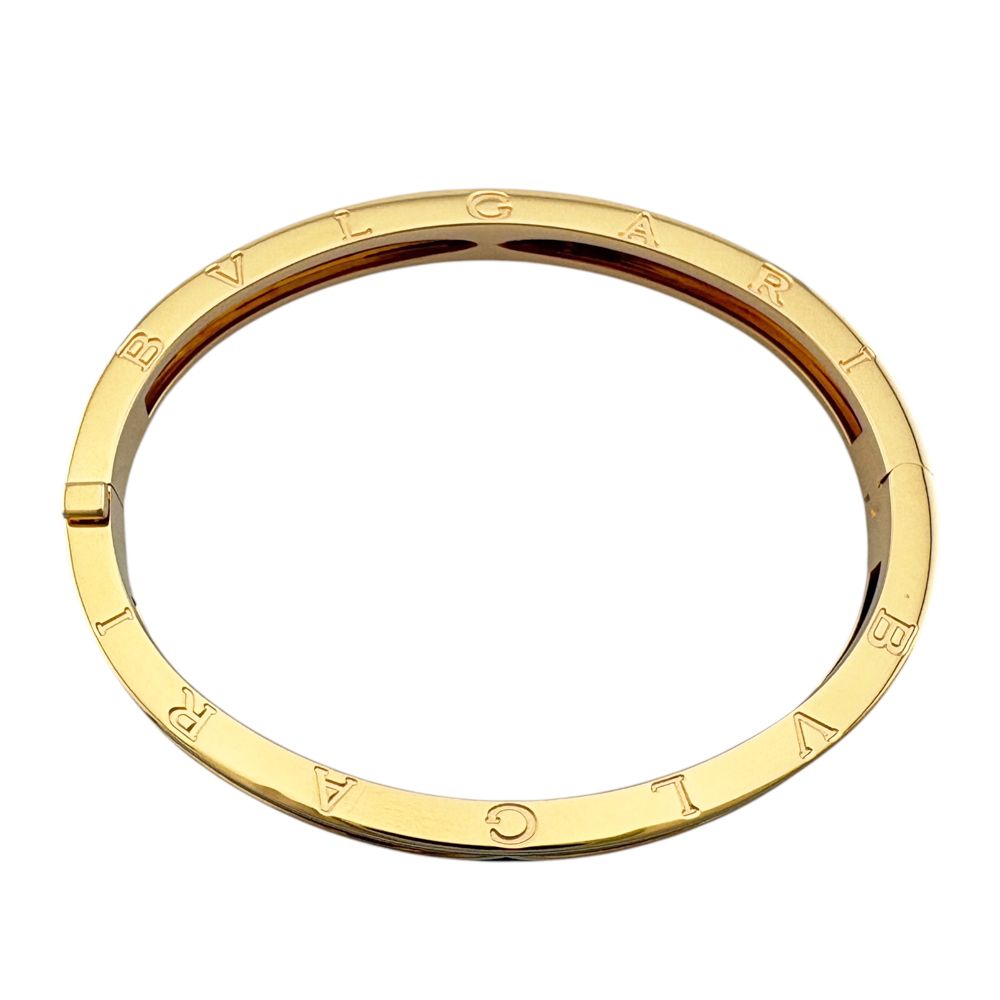 Bvlgari B.zero1 Lock Bangle 18k Pink Gold Bracelet — view 3
