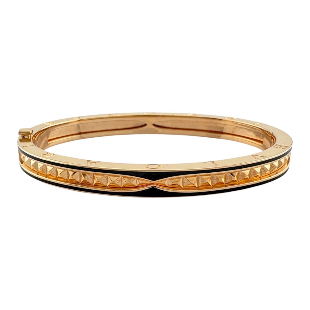 Bvlgari B.zero1 Lock Bangle 18k Pink Gold Bracelet