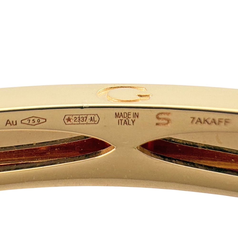 Bvlgari B.zero1 Lock Bangle 18k Pink Gold Bracelet — view 5