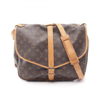 Louis Vuitton Shoulder Bag Saumur 35 Leather