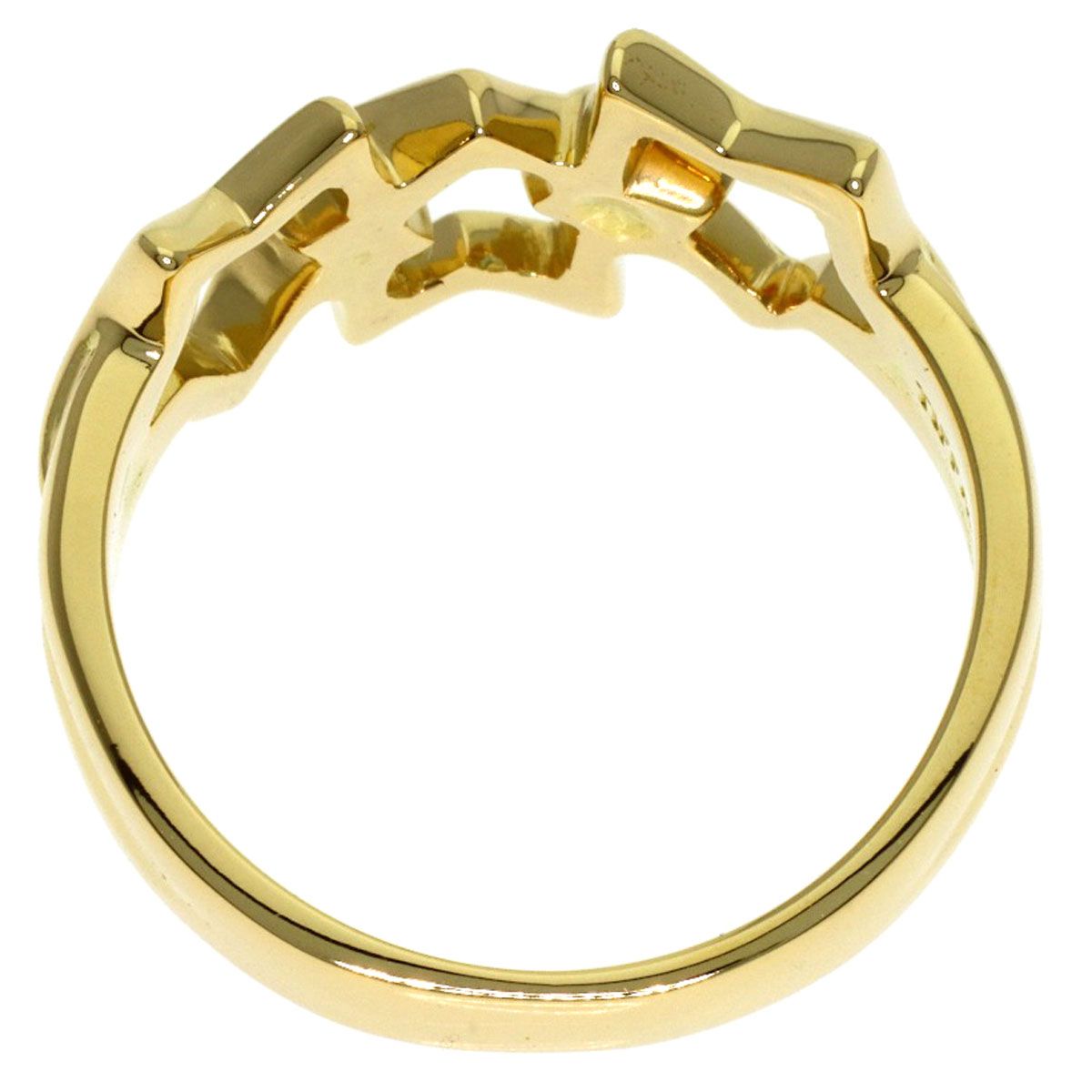 Tiffany & Co Triple Star Ring 18k Yellow Gold — view 4