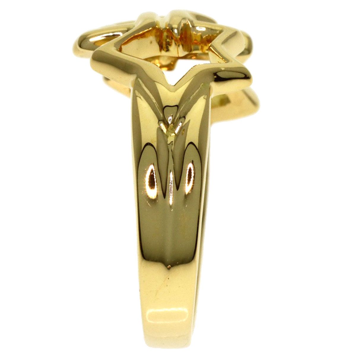 Tiffany & Co Triple Star Ring 18k Yellow Gold — view 3