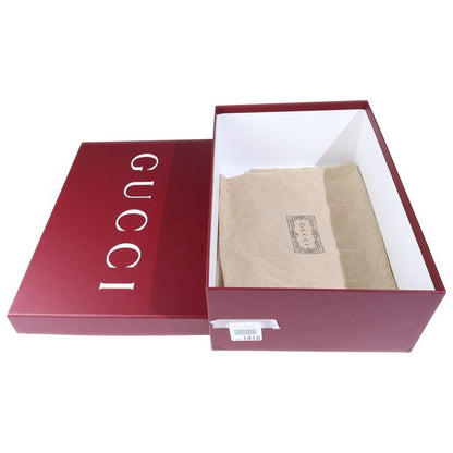 Gucci GG Shearling Effect Leather Boots Red White — view 6