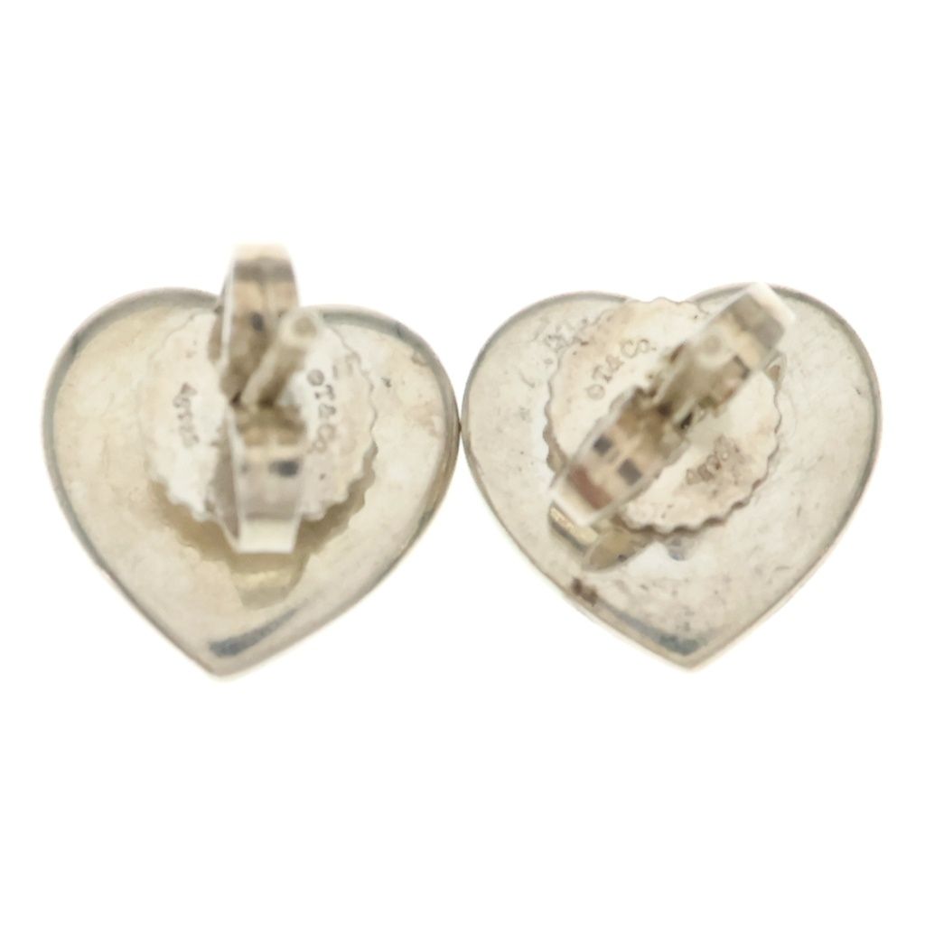 Tiffany & Co Return to Tiffany Heart Diamond Earrings Silver — view 2