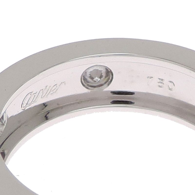 Cartier Earrings 750 White Gold Love Diamond — view 5