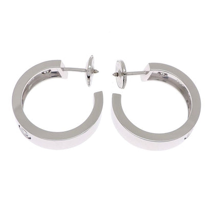 Cartier Earrings 750 White Gold Love Diamond — view 2