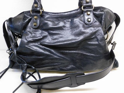 Balenciaga the City 2-Way Black Handbag — view 2