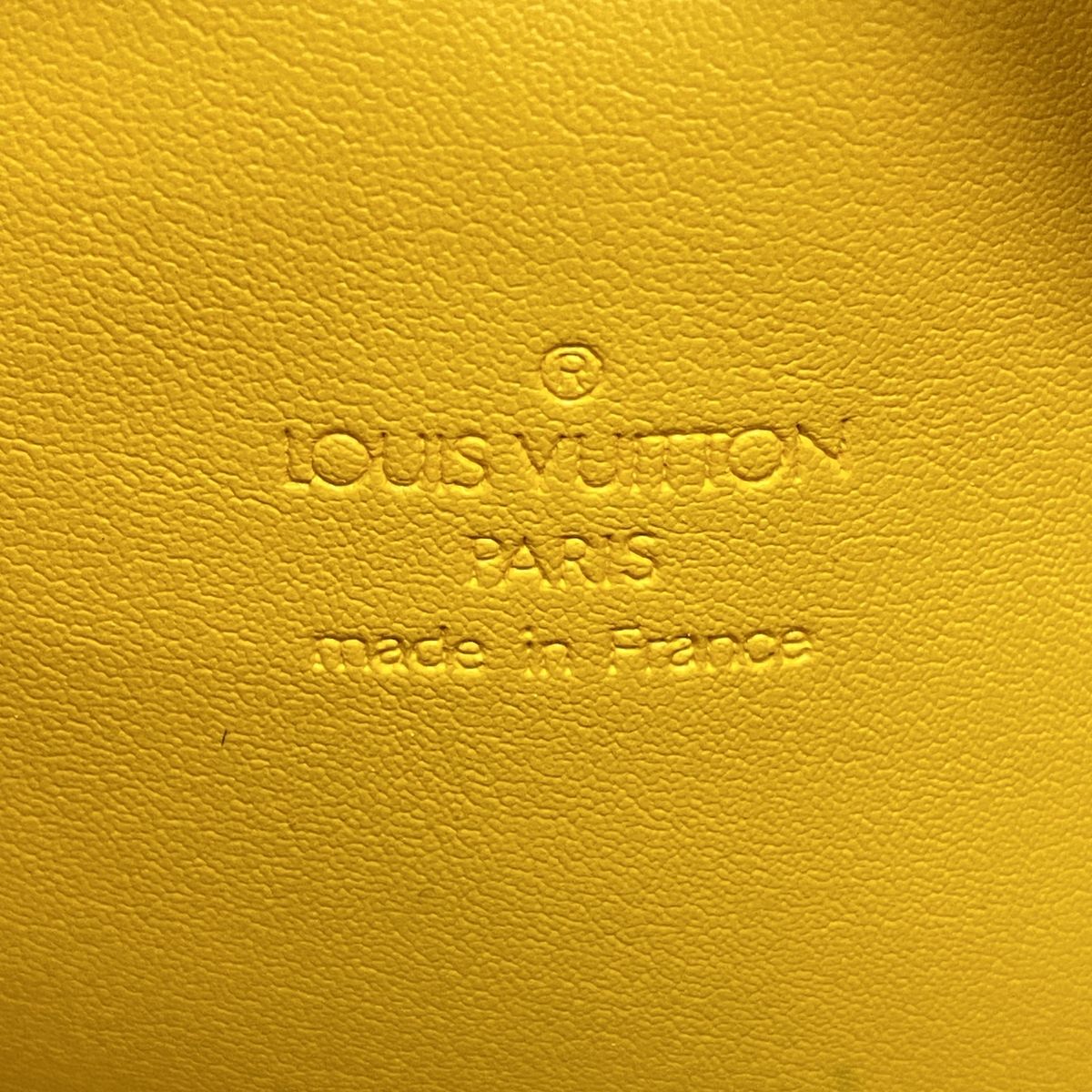 Louis Vuitton Handbag Vernis Tompkins Square Jaune — view 5