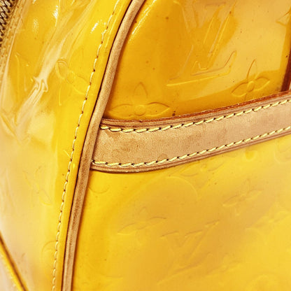 Louis Vuitton Handbag Vernis Tompkins Square Jaune — view 8