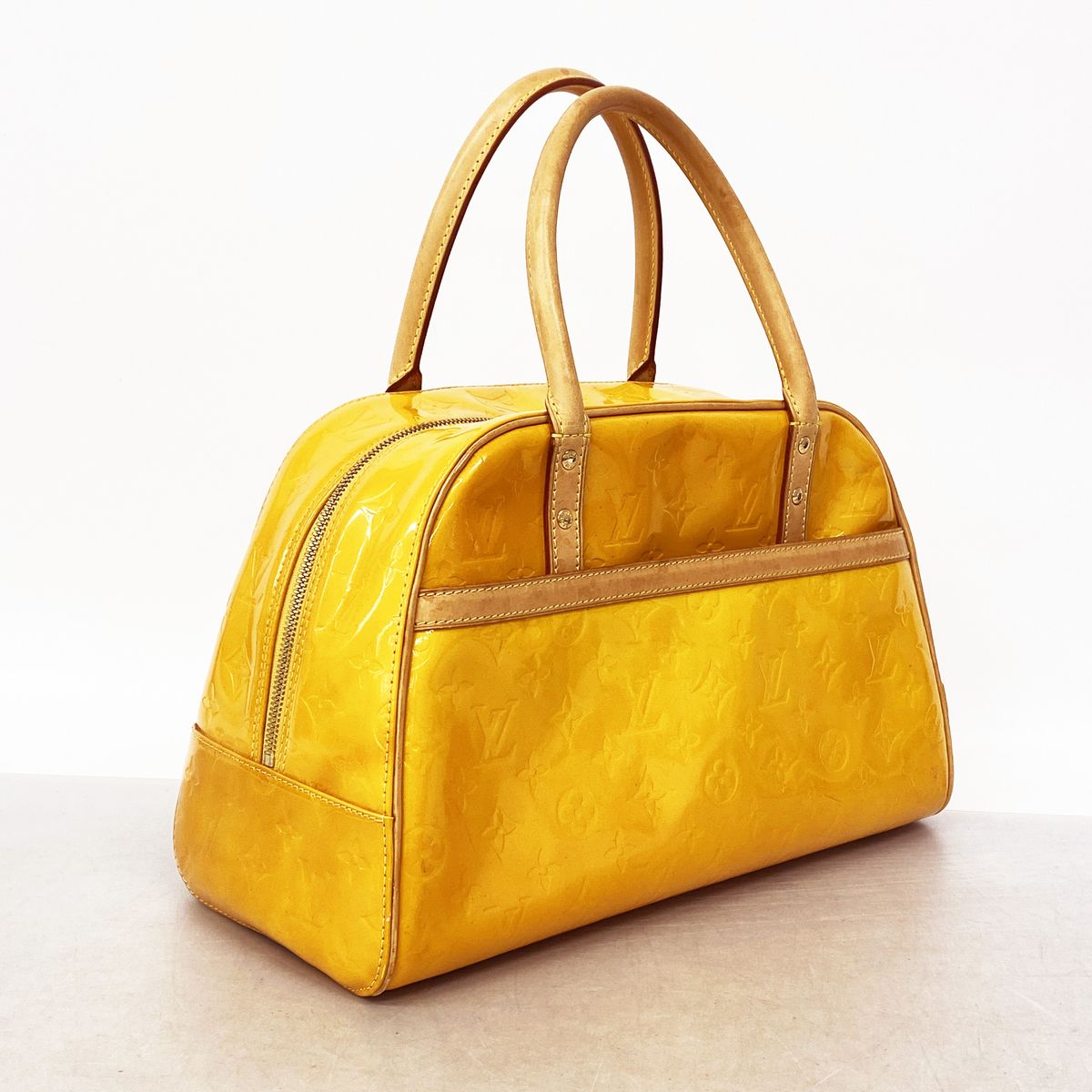 Louis Vuitton Handbag Vernis Tompkins Square Jaune — view 2