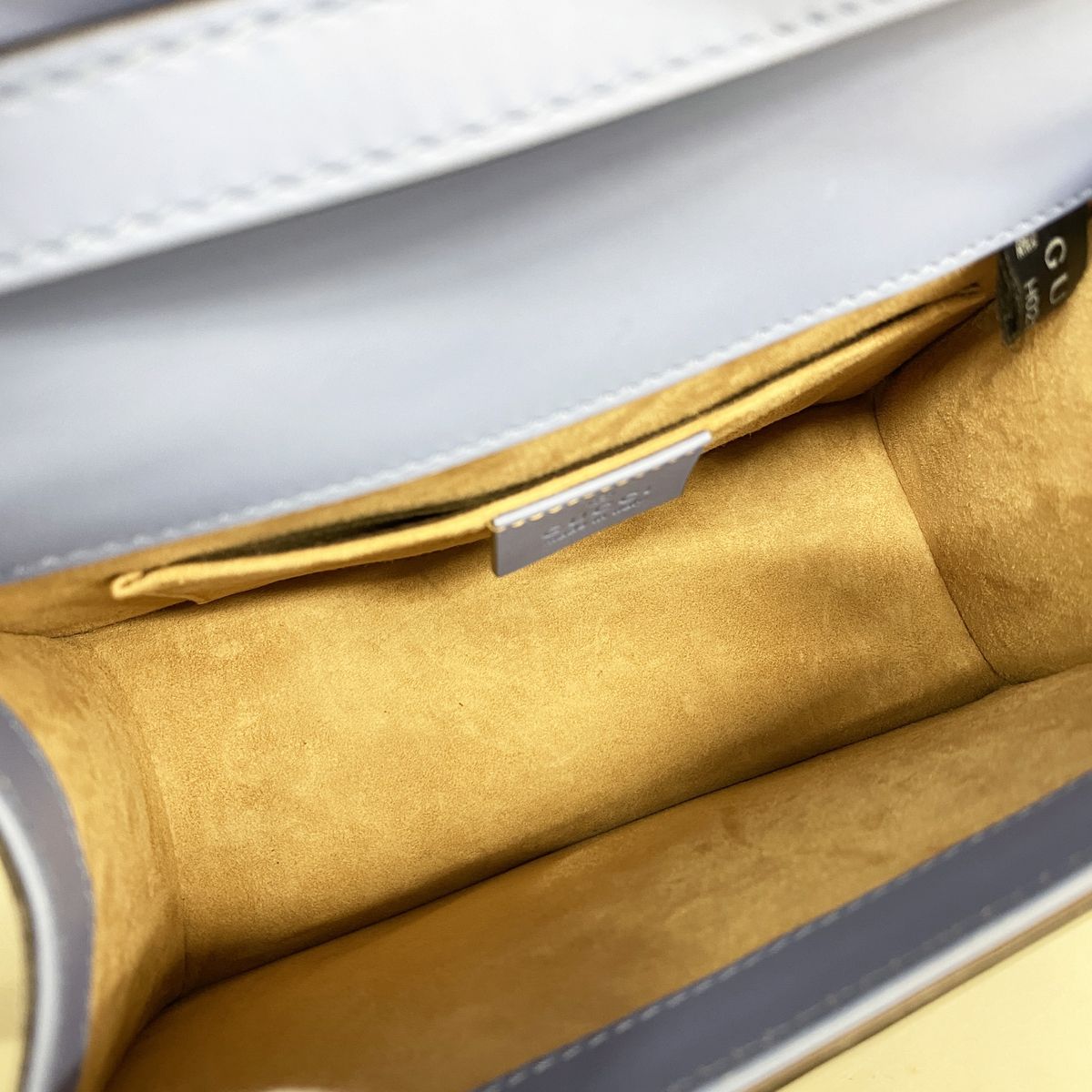 Gucci Handbag Sylvie Leather Blue Gold 2-Way Bag — view 4
