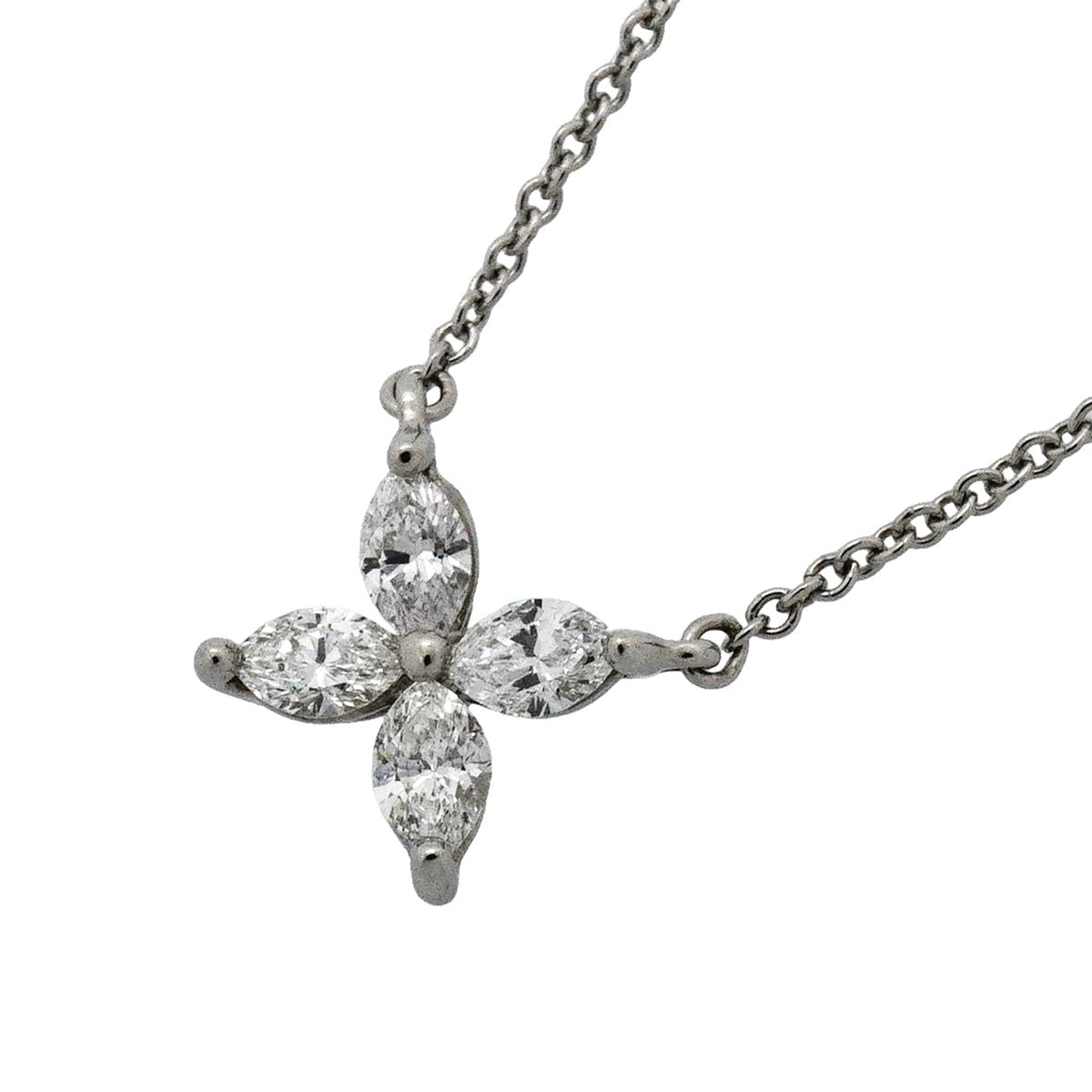 Tiffany & Co Necklace Victoria Small Platinum Diamond