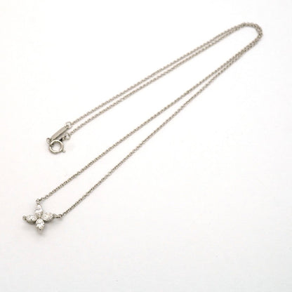 Tiffany & Co Necklace Victoria Small Platinum Diamond — view 3