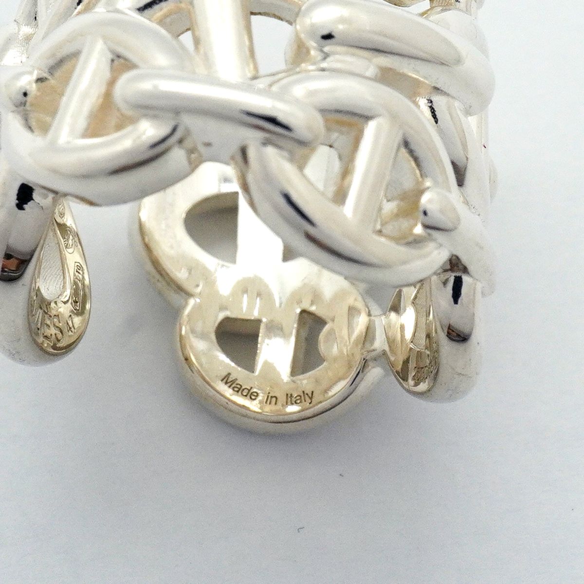 Hermes Ring Enchainee Chaine D'ancre 925 Sterling Silver — view 5