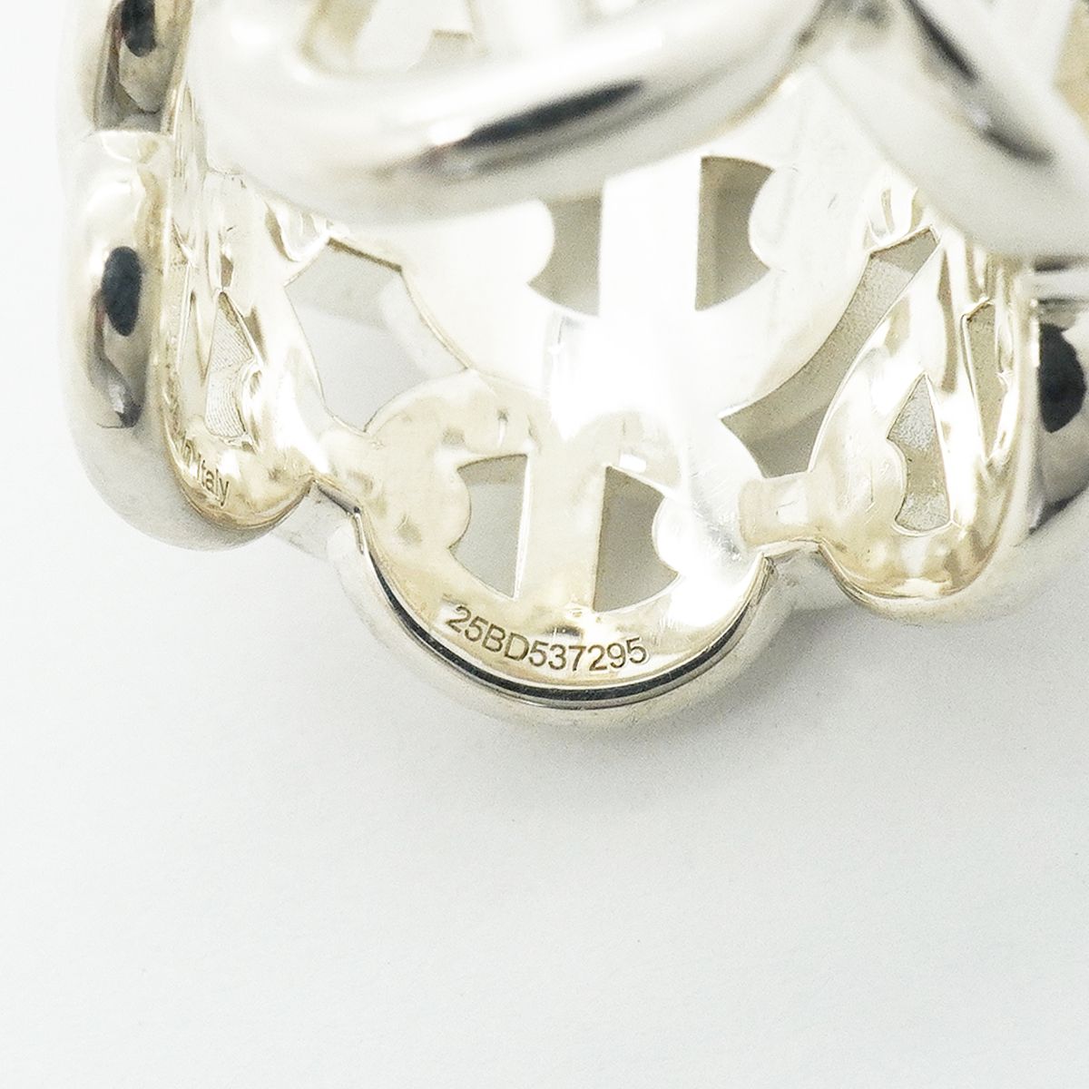 Hermes Ring Enchainee Chaine D'ancre 925 Sterling Silver — view 6