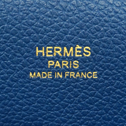 Hermes Shoulder Bag Roulis Evercolor Col Vert Gold — view 5