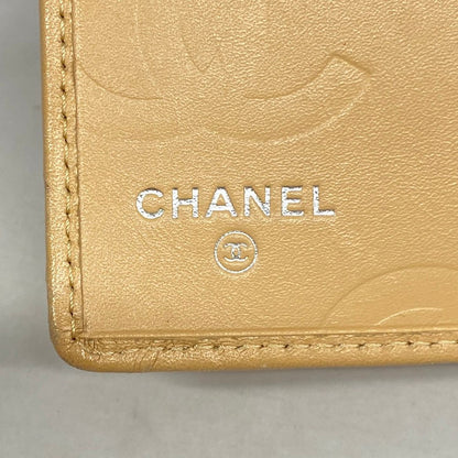 Chanel Wallet Cambon Lambskin Brown Black Silver — view 4