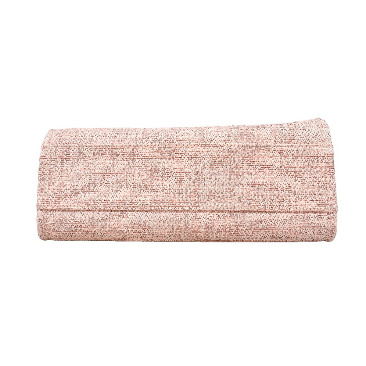 Chanel Chain Tote Bag Deauville Tweed Pink Champagne Gold — view 3