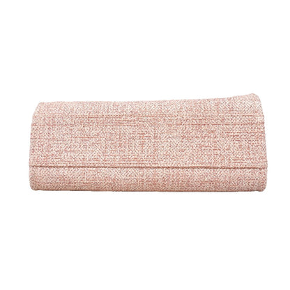 Chanel Chain Tote Bag Deauville Tweed Pink Champagne Gold — view 3