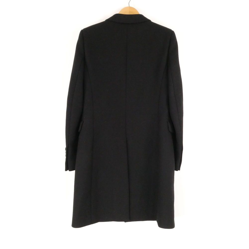 Saint Laurent Edith Slimane Coat Wool Chesterfield — view 2