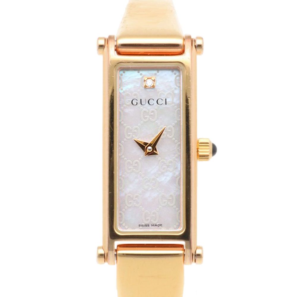 Gucci Watch Quartz Gold