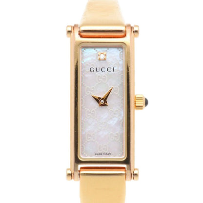 Gucci Watch Quartz Gold