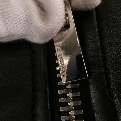 Balenciaga Leather Jacket Sheep Collarless 34 — view 4