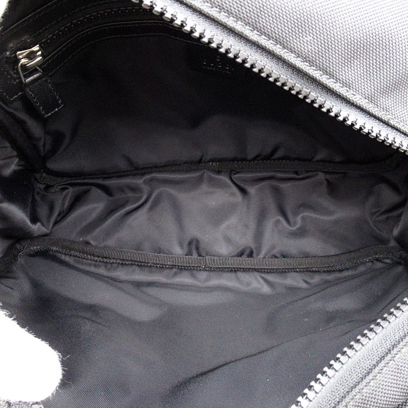 Gucci Embroidered Tiger Belt Bag Nylon Black — view 7