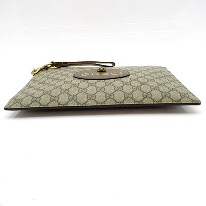 Gucci Neo Vintage Clutch GG Supreme Beige Yellow — view 6