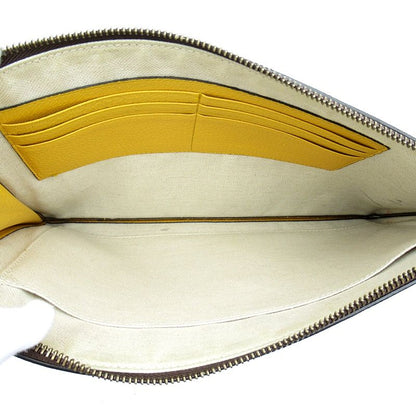 Gucci Neo Vintage Clutch GG Supreme Beige Yellow — view 7
