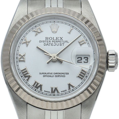 Rolex Datejust Watch 18k White Gold SS