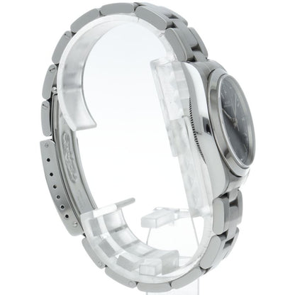 Rolex Oyster Perpetual Boys' Watch SS Blue Medium — view 4