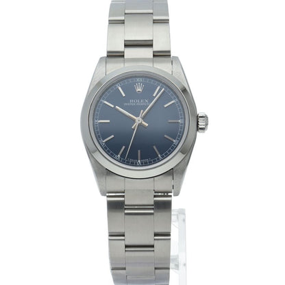 Rolex Oyster Perpetual Boys' Watch SS Blue Medium — view 2