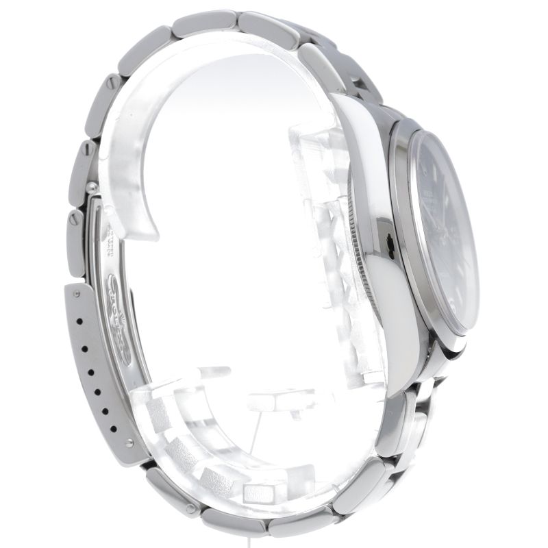 Rolex Air King SS Watch Blue — view 4
