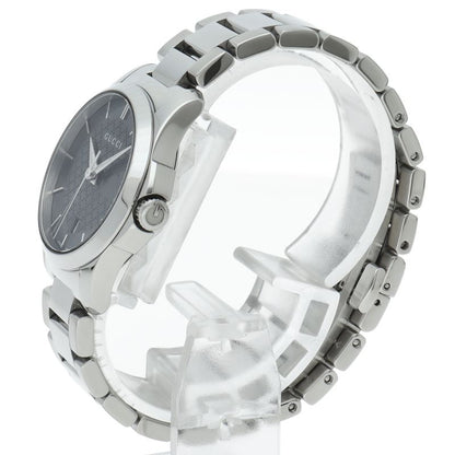 Gucci G-Timeless Watch 126.5 SS Black — view 4