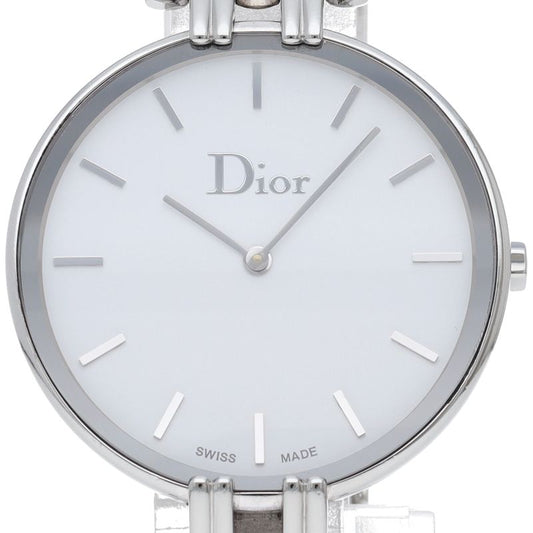 Dior Bagheera Watch SS White