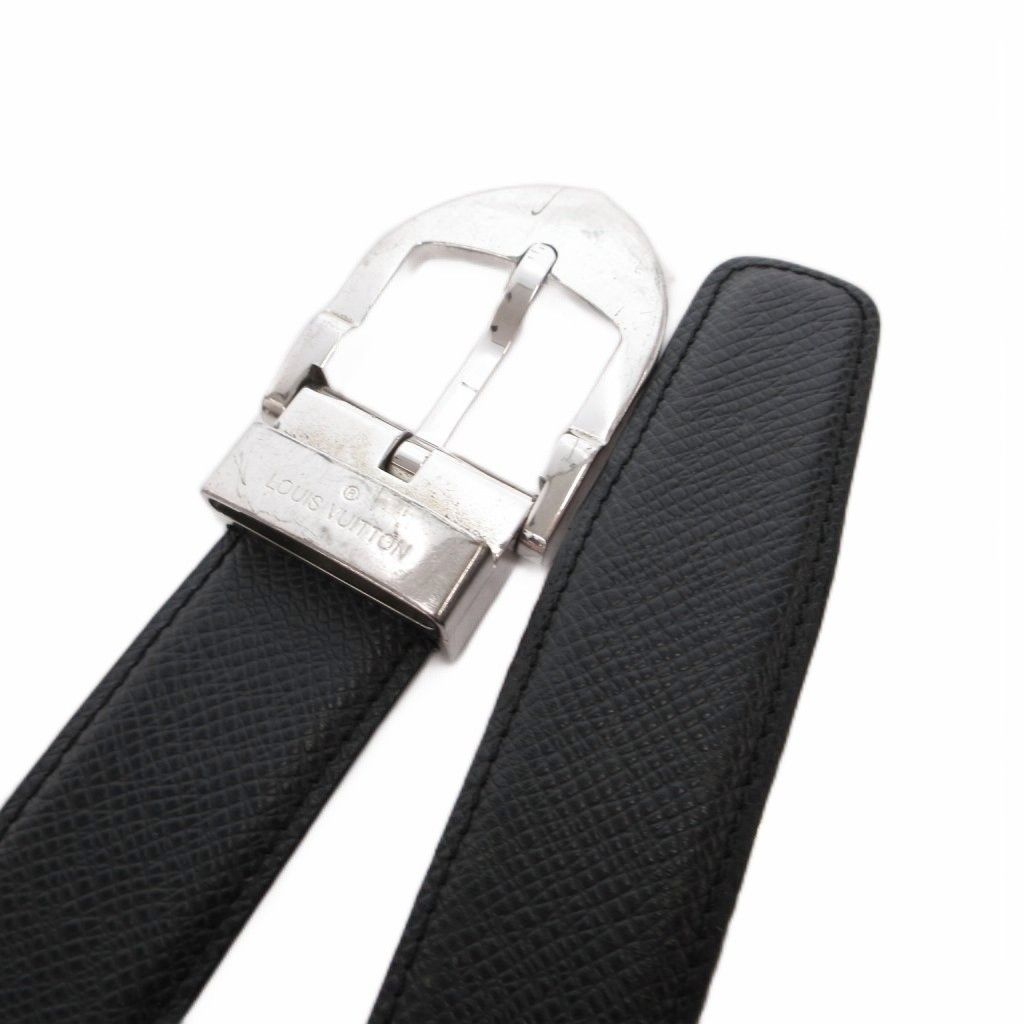 Louis Vuitton Taiga Ceinture Classic Belt Leather Black — view 3