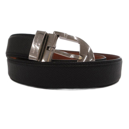 Louis Vuitton Taiga Ceinture Classic Belt Leather Black