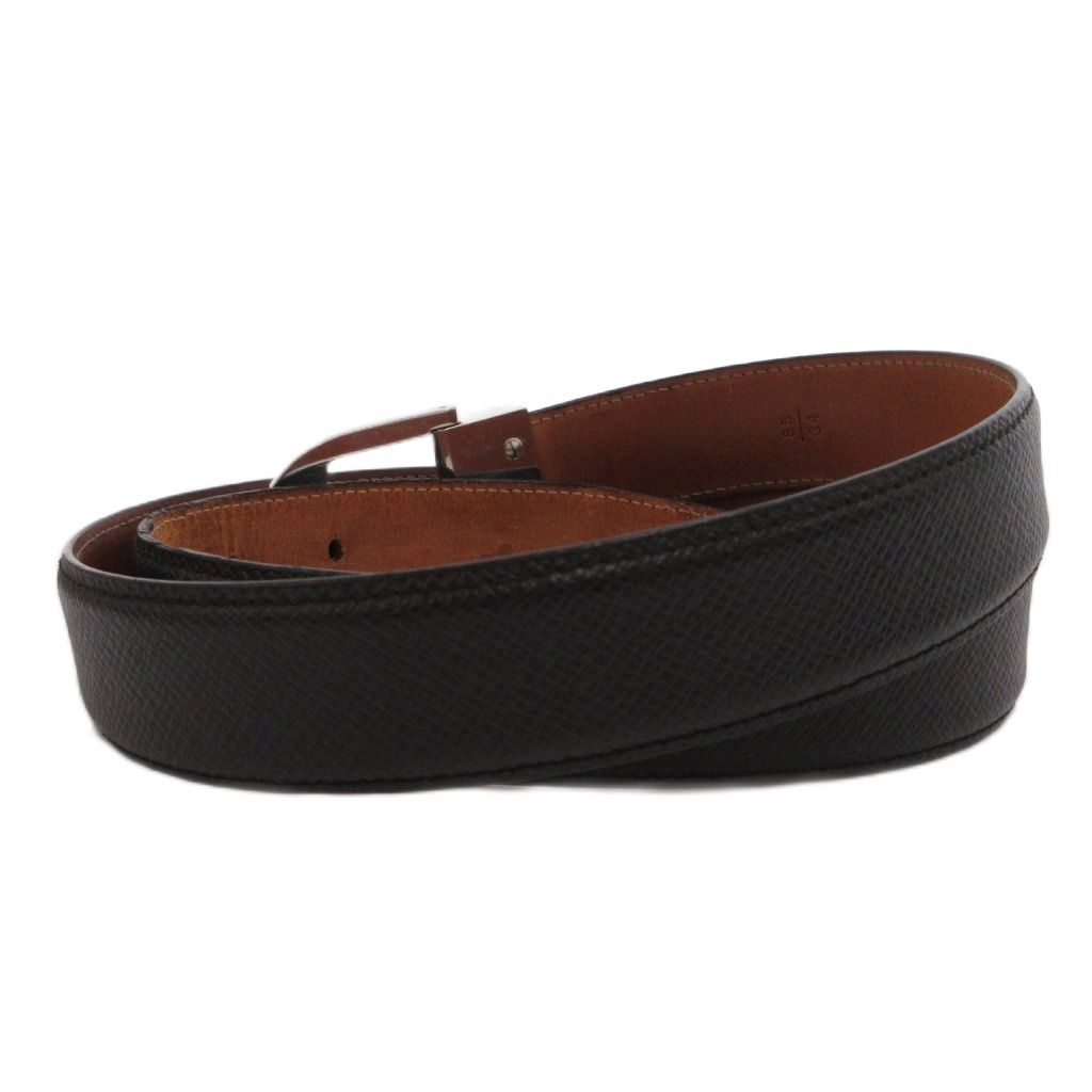 Louis Vuitton Taiga Ceinture Classic Belt Leather Black — view 2